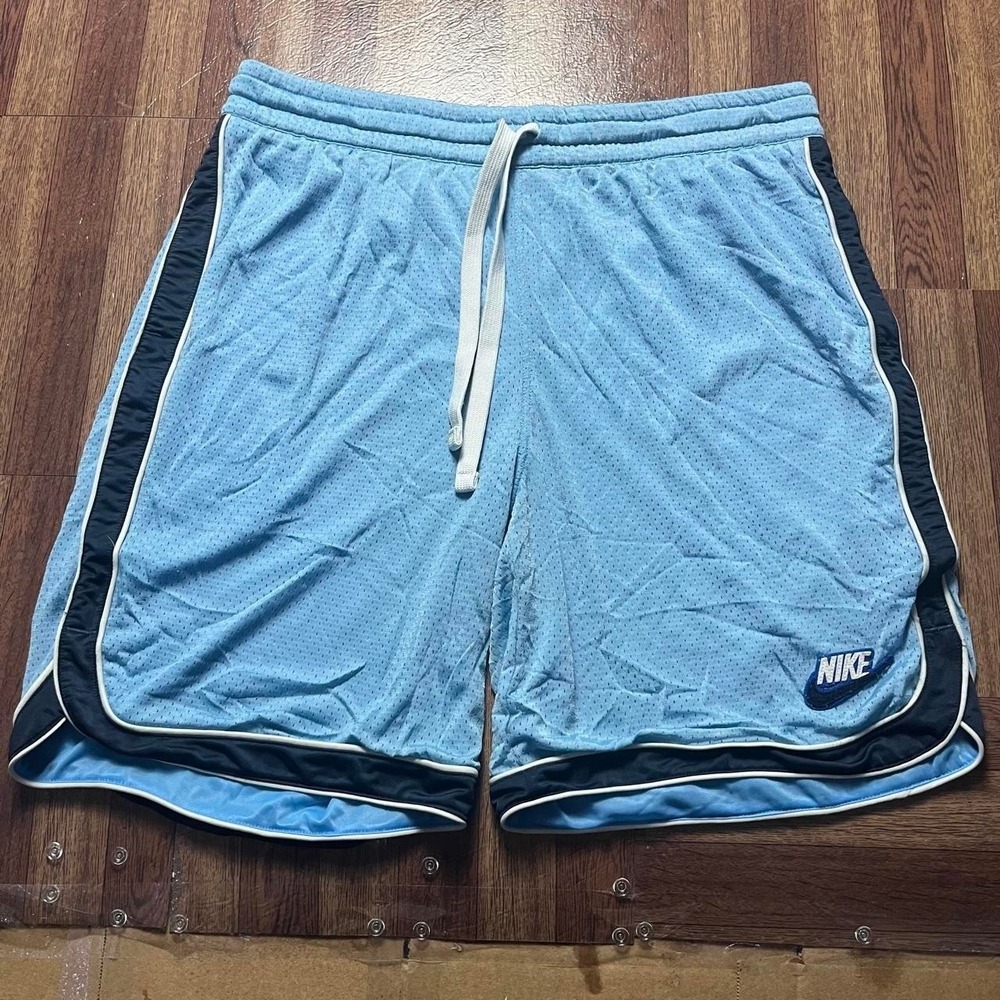 Nike Striped Vtg 90's Silver Retro Tech  Running Train Shorts XL
